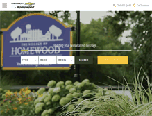 Tablet Screenshot of homewoodchevy.com